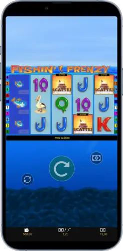 Fishin Frenzy Scatter Symbole Feature