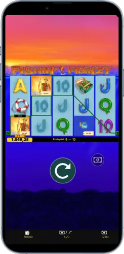 Freispiele mit Fischer Symbol